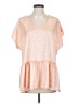 Haptics 100% Polyester Pink Short Sleeve T-Shirt Size S - photo 1