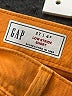 Gap 100% Cotton Yellow Denim Shorts Size 27 waist - photo 3