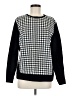 Kim Rogers Houndstooth Black Pullover Sweater Size M - photo 1