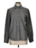Orvis Houndstooth Black Long Sleeve Button-Down Shirt Size 12 - photo 1