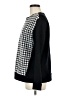 Kim Rogers Houndstooth Black Pullover Sweater Size M - photo 5