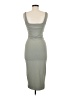 Shein Solid Gray Cocktail Dress Size 6 - photo 2