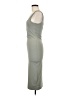 Shein Solid Gray Cocktail Dress Size 6 - photo 5