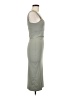 Shein Solid Gray Cocktail Dress Size 6 - photo 4