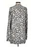 New Directions Animal Print Silver Pullover Sweater Size S - photo 2