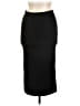 Leith Solid Black Formal Skirt Size L - photo 1