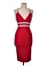 emerald Red Cocktail Dress Size L - photo 1