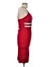 emerald Red Cocktail Dress Size L - photo 4
