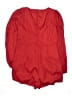 PrettyLittleThing 100% Polyester Red 3/4 Sleeve Top Size 12 - photo 2