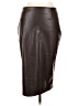Shein Brown Faux Leather Skirt Size L - photo 1