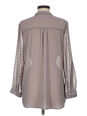 Pookie & Sebastian Long Sleeve Blouse (view 2)
