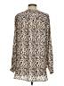 Selected Femme 100% Polyester Animal Print Tan Long Sleeve Blouse Size EU 34 / US 4 - photo 2