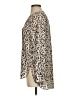 Selected Femme 100% Polyester Animal Print Tan Long Sleeve Blouse Size EU 34 / US 4 - photo 5