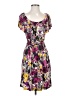 Elle Print Purple Casual Dress Size XS - photo 1