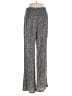 Three Dots 100% Rayon Animal Print Silver Casual Pants Size S - photo 2