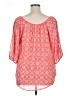 Eyeshadow Pink 3/4 Sleeve Blouse Size 1X (estimated) - photo 2