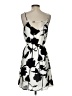 Vestique 100% Polyester Graphic Ivory Gray Casual Dress Size S - photo 2