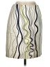 Etcetera 100% Cotton Graphic Ivory Casual Skirt Size 2 - photo 1