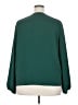 CeCe Green Long Sleeve Blouse Size XXL - photo 2