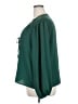 CeCe Green Long Sleeve Blouse Size XXL - photo 5