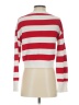 Express 100% Cotton Stripes Red Pullover Sweater Size XS - photo 2