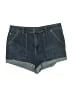 Free People Blue Denim Shorts Size 31 waist - photo 1