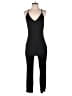 Shein Solid Black Jumpsuit Size 6 - photo 1