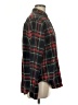 Lands' End 100% Cotton Plaid Black Long Sleeve Button-Down Shirt Size M - photo 4