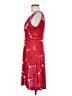 Tory Burch 100% Silk Paisley Red Cocktail Dress Size M - photo 5