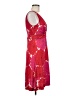 Tory Burch 100% Silk Paisley Red Cocktail Dress Size M - photo 4