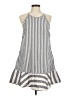 N/Nicholas Stripes Gray Casual Dress Size M (estimated) - photo 1