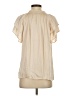 Paige Ivory Short Sleeve Blouse Size S - photo 2