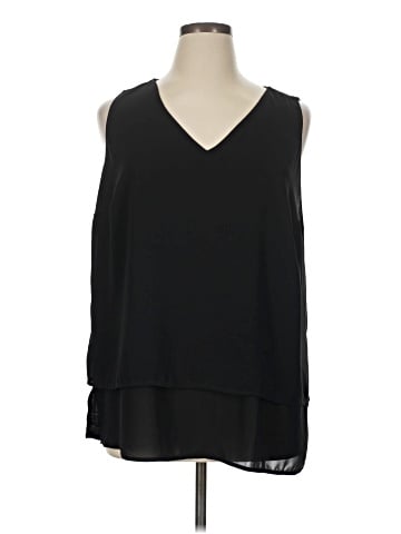 MICHAEL Michael Kors Sleeveless Blouse (view 1)