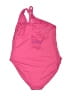 Old Navy Solid Pink One Piece Swimsuit Size XXL - photo 2