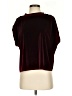 Amaryllis Burgundy Short Sleeve Top Size S - photo 1