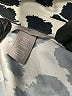 H&M 100% Polyester Animal Print Ivory Long Sleeve Blouse Size XS - photo 7