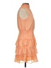 Express 100% Polyester Orange Cocktail Dress Size S - photo 4