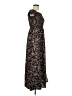 Shein 100% Polyester Floral Black Casual Dress Size 6 - photo 4