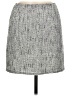 Aqua Tweed Gray Casual Skirt Size M - photo 1