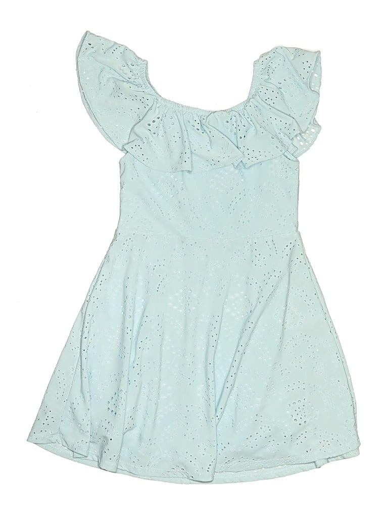 Pre-owned Btween Kids' Dress In Blue