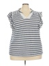 Cato Gray Short Sleeve Top Size 26 - 28 - photo 1