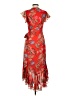 WAYF Paisley Red Cocktail Dress Size XS - photo 2