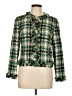 Luisa Spagnoli Tweed Green Jacket Size EU (IT) 46 / US 10 - photo 1