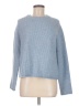 Dylan Solid Blue Pullover Sweater Size M - photo 1