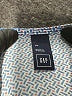 Gap 100% Rayon Stripes Blue Jumpsuit Size XS - photo 4