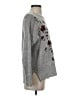 Willow & Clay Floral Gray Pullover Sweater Size S - photo 4