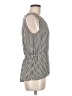 H&M 100% Polyester Ivory Sleeveless Blouse Size 8 - photo 4