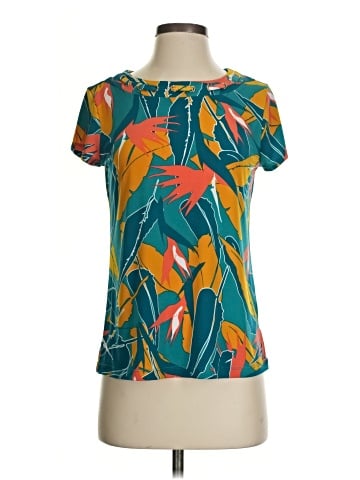 Liz Claiborne Short Sleeve Blouse (view 1)
