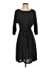 LA Made Solid Black Casual Dress Size S - photo 1