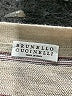 Brunello Cucinelli Ivory Tan Poncho Size M - photo 7
